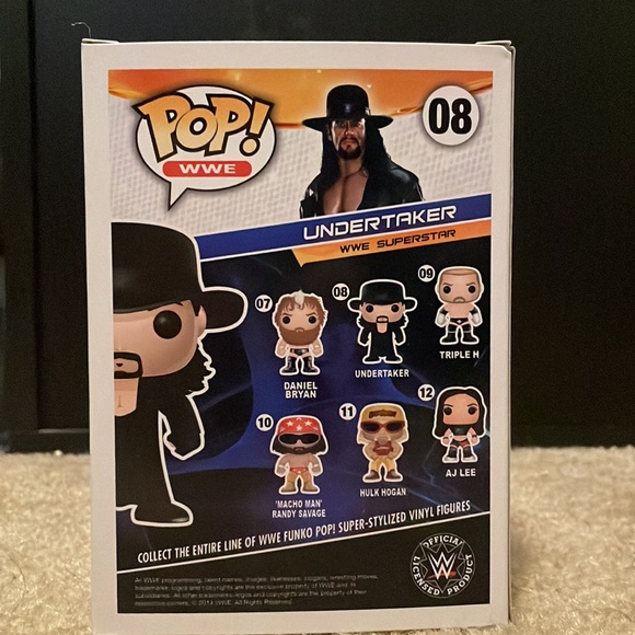 Brand new rare Vaulted Undertaker WWE no.08 Funko Pop - Picture 4 of 6